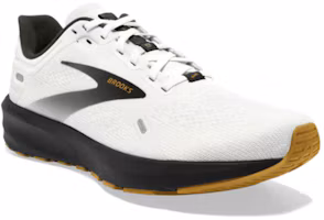 Lookbook 布魯克斯 Brooks Launch 9 防滑耐磨 低幫 跑步鞋 男款 白黑
