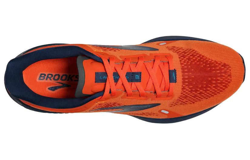 Lookbook 布魯克斯 Launch GTS 9 防滑耐磨 低幫 跑步鞋 男款 橙藍