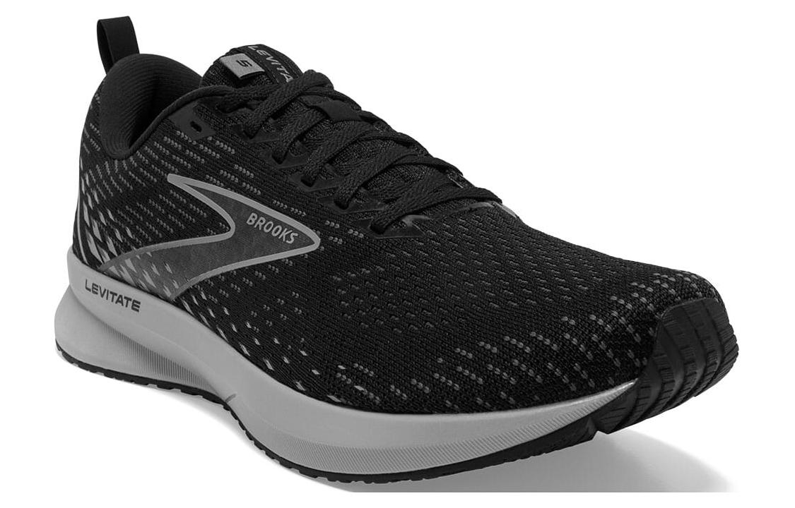 Lookbook Brooks Levitate 5 'Hitam Lipat Getah Slip Rendah Tahan Lasak' 110370-051