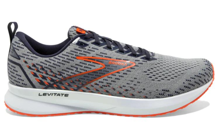 Order Brooks Levitate 5 'Kelabu Jingga' 110370-034