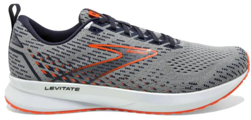 Brooks Levitate 5 'Kelabu Jingga' 110370-034 Order Brooks Levitate 5 'Kelabu Jingga' 110370-034