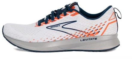 Brooks Levitate 5 'White Orange Blue' 110370-130 Brooks Levitate 5 'White Orange Blue' 110370-130
