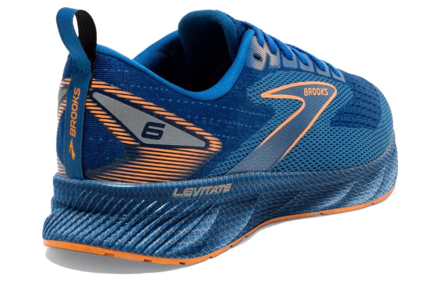 Lookbook ブルックス Levitate 6 ブルーオレンジ 110395-405