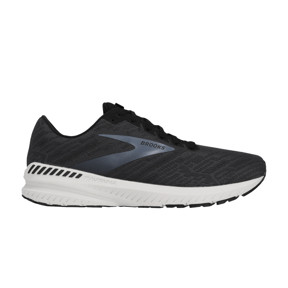 Brooks Ravenna 11 Wide 'Black Blue Grey'