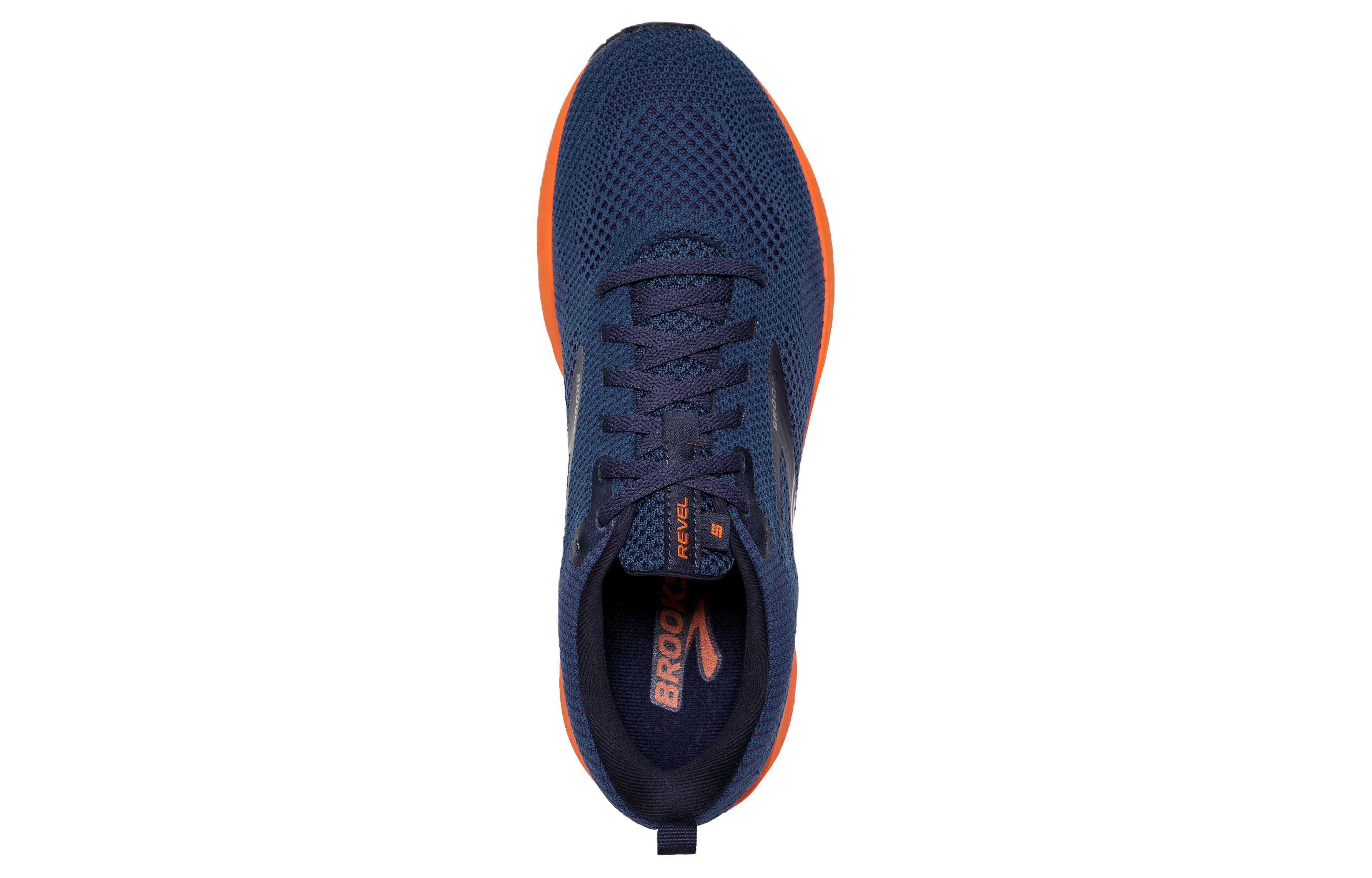 Shop Brooks Revel 5 'Blue Orange' 110374-498