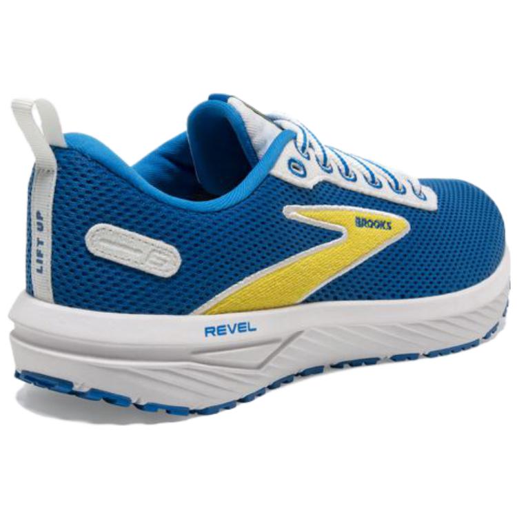Lookbook Brooks Revel 6 ''Bleu Jaune'' 110398-1D-486