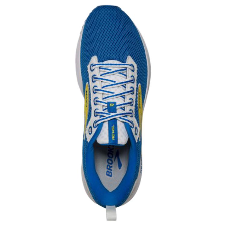 Shop Brooks Revel 6 ''Bleu Jaune'' 110398-1D-486
