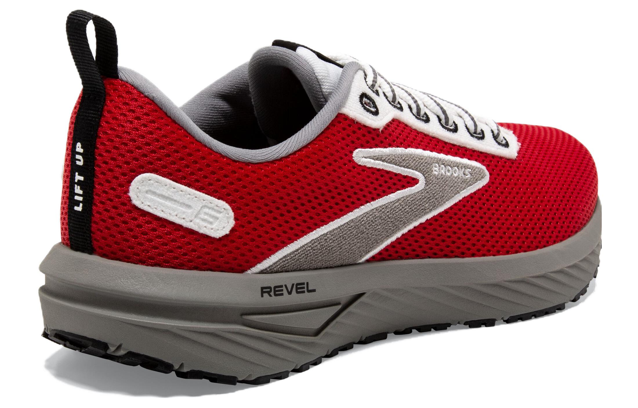 Shop Brooks Revel 6 ''Rood Grijs'' 110398-1D-608
