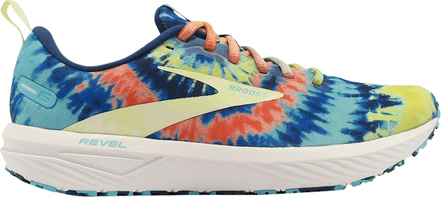 Brooks Revel 6 'Rock n Roll - Tie Dye' 110398-1D-438 Buy Brooks Revel 6 'Rock n Roll - Tie Dye' 110398-1D-438
