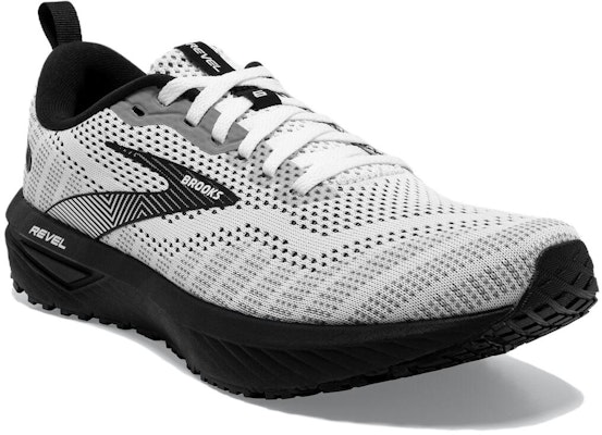 Brooks Revel 6 'White Black' 110398-1D-121 Order Brooks Revel 6 'White Black' 110398-1D-121