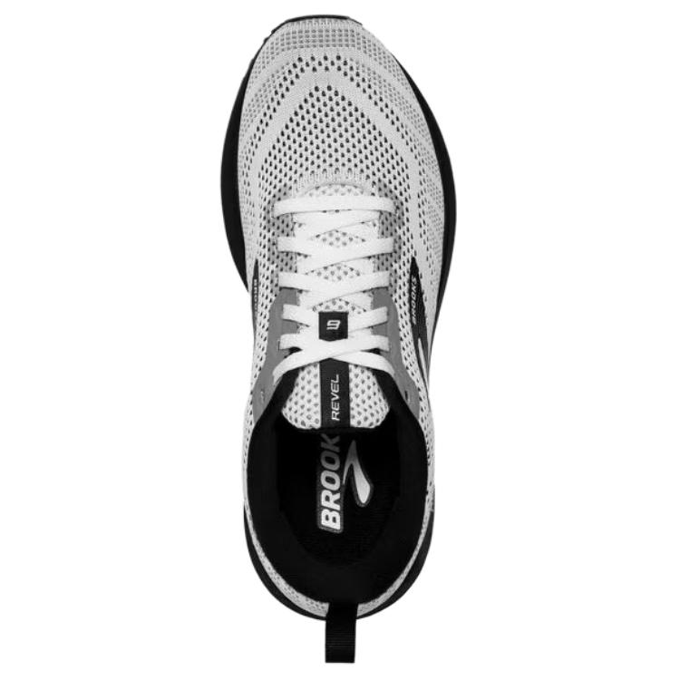 Lookbook Brooks Revel 6 'Blanco Negro' 110398-1D-121