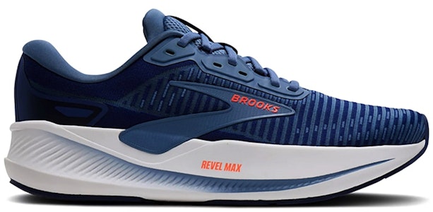 Brooks Revel Max Azul Marino Naranja 110482-1D-497 Buy Brooks Revel Max Azul Marino Naranja 110482-1D-497