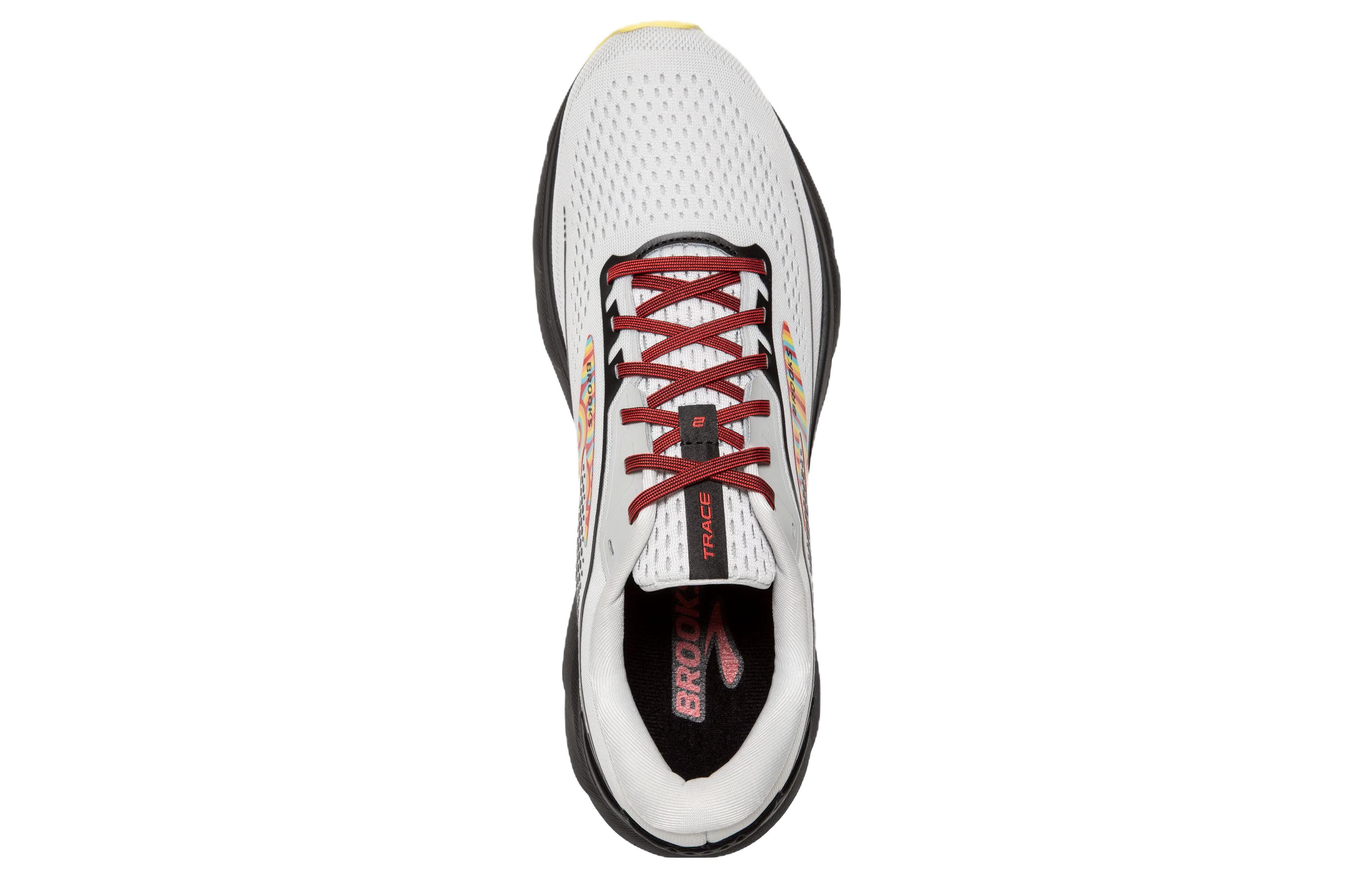 Lookbook Brooks 布魯克斯 Trace 2 迪斯可限定款 舒適百搭 防滑耐磨 低幫 跑步鞋 男款 白色