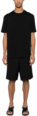 Brunello Cucinelli Baju T-shirt Hitam Crewneck Lengan Pendek Lelaki. M0B131308-C101 Lookbook Brunello Cucinelli Baju T-shirt Hitam Crewneck Lengan Pendek Lelaki. M0B131308-C101