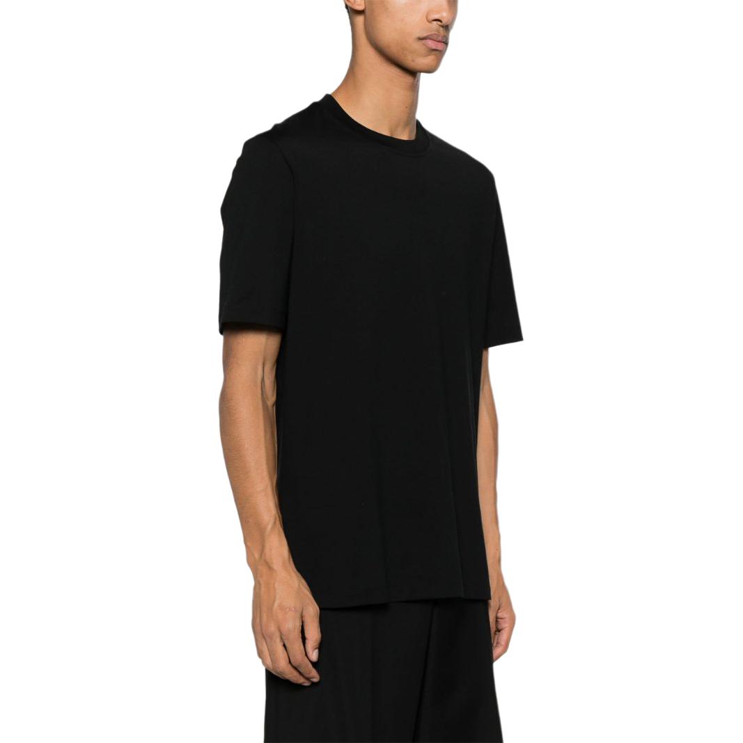 Purchase Brunello Cucinelli Baju T-shirt Hitam Crewneck Lengan Pendek Lelaki. M0B131308-C101