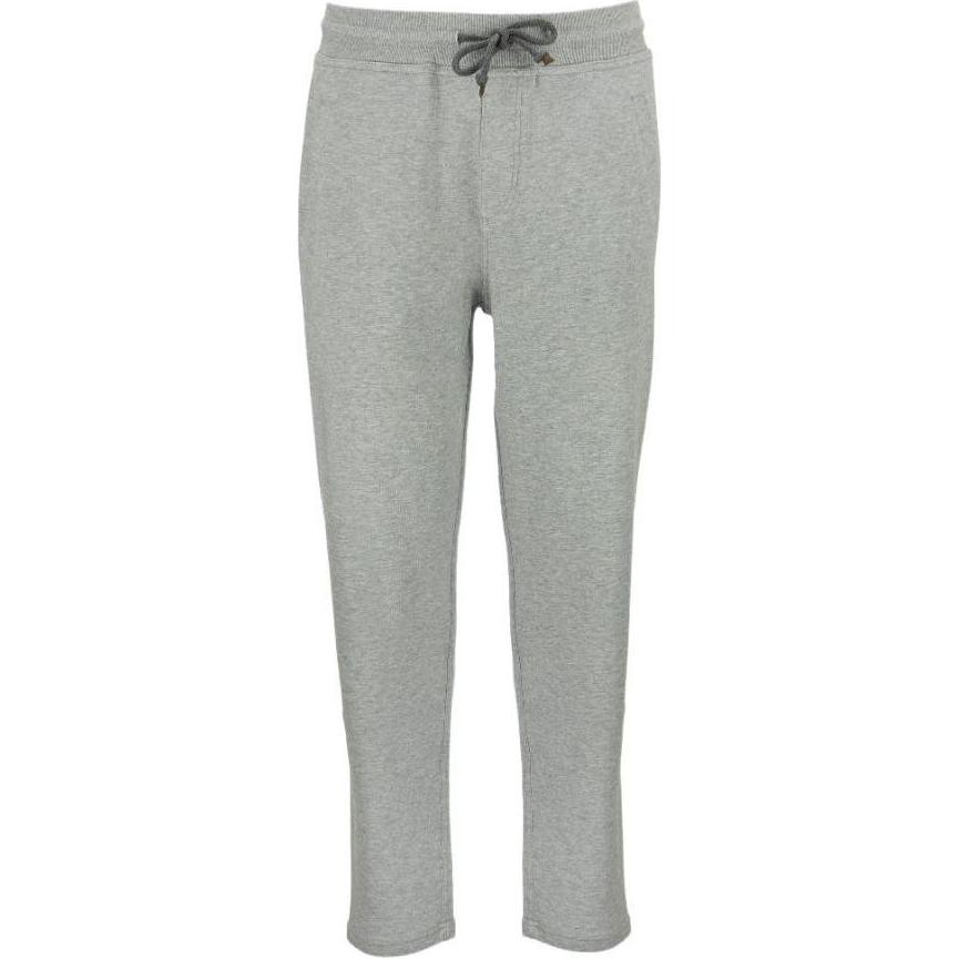 Brunello Cucinelli  Gray Solid Loose-Fit Casual Straight-Leg Trousers M0T353243G-C9300