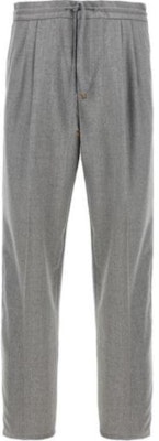 Brunello Cucinelli 灰色中腰直筒休閒長褲 ME226E1710C272 Order Brunello Cucinelli 灰色中腰直筒休閒長褲 ME226E1710C272