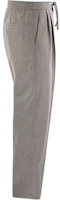 Shop Brunello Cucinelli 灰色中腰直筒休閒長褲 ME226E1710C272