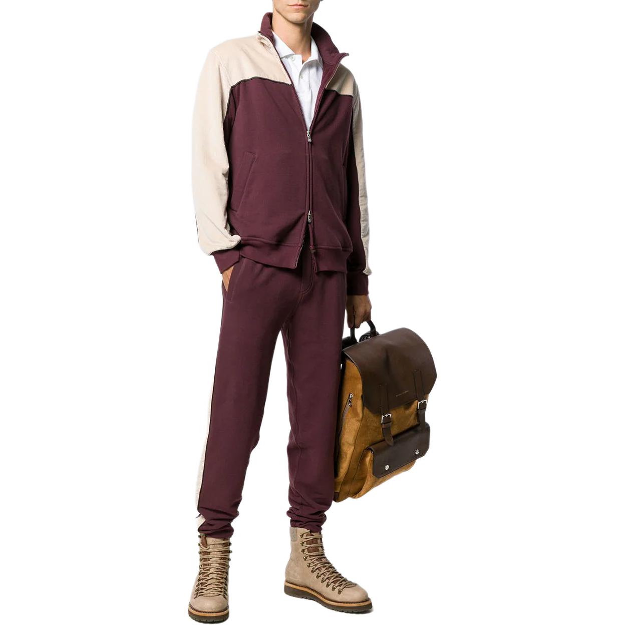 Shop Brunello Cucinelli 純色標誌短袖Polo衫 白色 M0T639779G-CT489