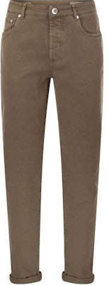 Brunello Cucinelli 修身直筒牛仔褲 淺棕色 M277PD3210-C7403 Buy Brunello Cucinelli 修身直筒牛仔褲 淺棕色 M277PD3210-C7403