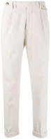 Order Brunello Cucinelli 素色翻邊直筒休閒九分褲 M252DE1920-C5797