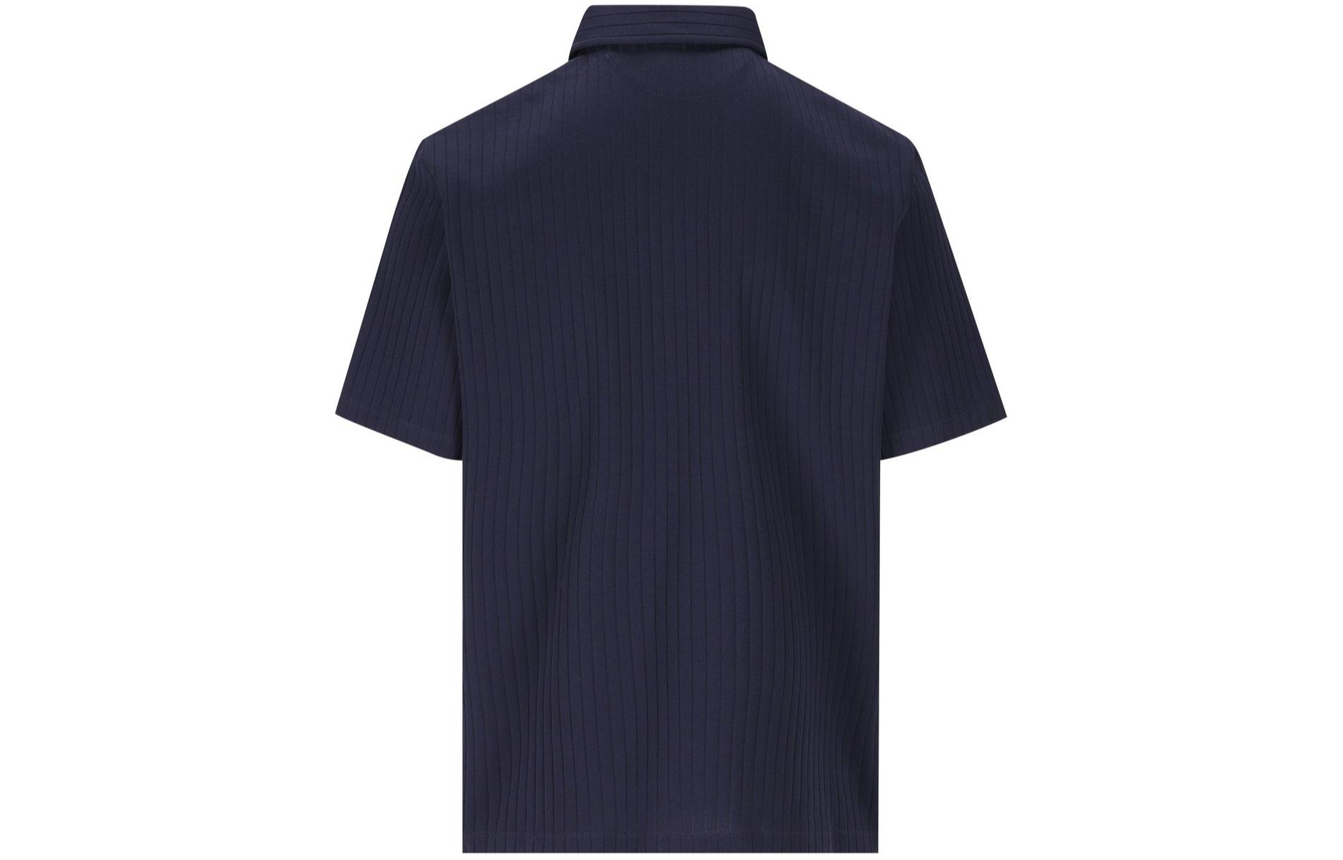 Lookbook Brunello Cucinelli 純色短袖T恤 鈷藍色 MW8453937TC-CU66