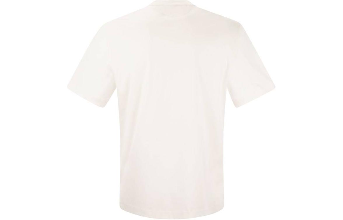 Lookbook Brunello Cucinelli 純白短袖圓領T恤 M0B137444G-CD956