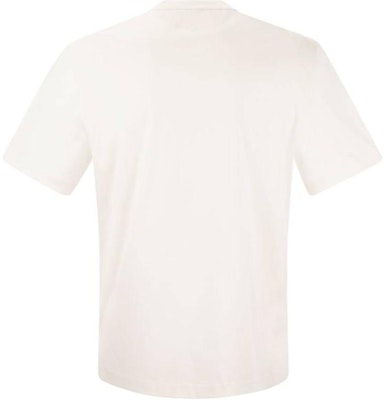 Brunello Cucinelli 純白短袖圓領T恤 M0B137444G-CD956 Lookbook Brunello Cucinelli 純白短袖圓領T恤 M0B137444G-CD956