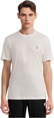 Brunello Cucinelli 純白短袖圓領T恤 M0B137444G-CD956 Sizing Brunello Cucinelli 純白短袖圓領T恤 M0B137444G-CD956