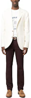 Lookbook Brunello Cucinelli 白色圓領短袖T恤 帶圖案品牌標誌 M0T718452-CCL03