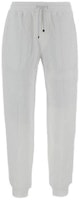 Brunello Cucinelli White Solid Drawstring Jogger Pants MW8483241G-C7220 Brunello Cucinelli White Solid Drawstring Jogger Pants MW8483241G-C7220