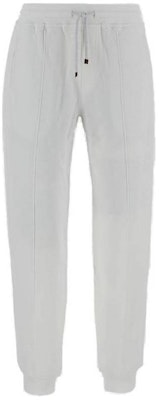 Brunello Cucinelli 白色純色抽繩休閒運動褲 MW8483241G-C7220 Order Brunello Cucinelli 白色純色抽繩休閒運動褲 MW8483241G-C7220