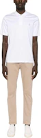Lookbook Brunello Cucinelli 白色短袖POLO衫 徽標刺繡設計 M0B139779G-CT489