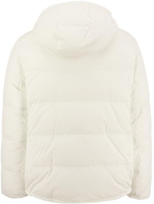 Brunello Cucinelli 白色純色拉鍊連帽外套。 MM4031944CIW06 Lookbook Brunello Cucinelli 白色純色拉鍊連帽外套。 MM4031944CIW06