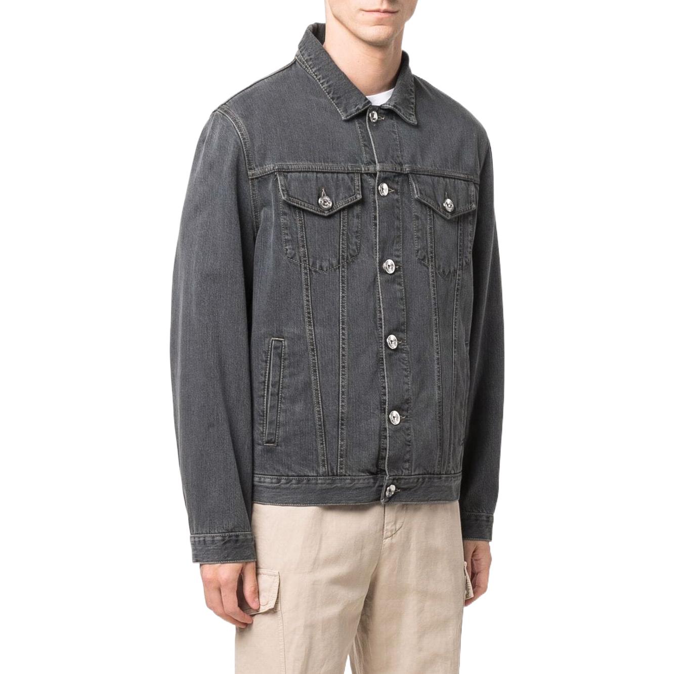 Purchase Brunello Cucinelli 直領釦扣牛仔外套 ME2456844-C1482