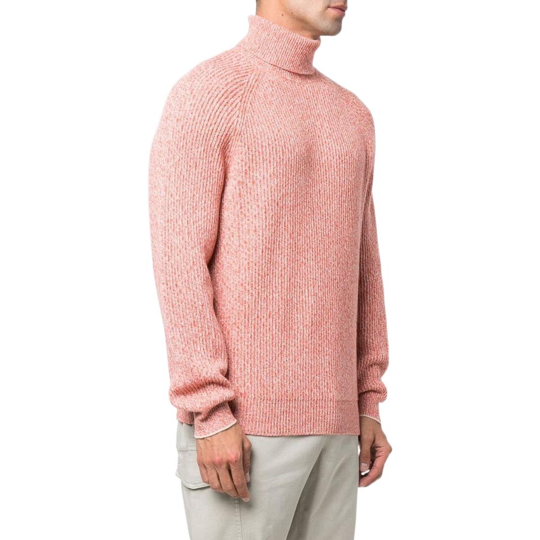 Purchase Brunello Cucinelli FW21 橘色高領羊毛針織毛衣 M3674103-CIP19