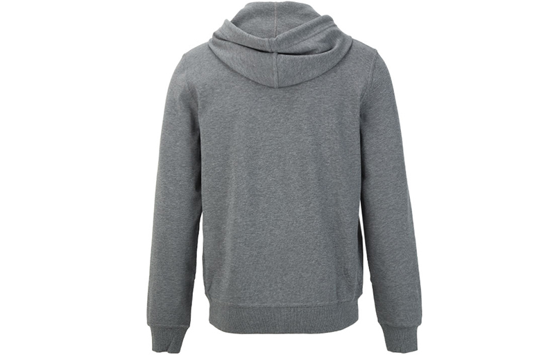 Lookbook Brunello Cucinelli FW21 灰色拉链抽绳连帽夹克外套 M0T359069G-C080