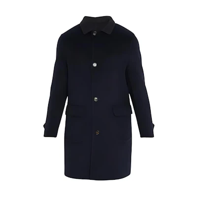 Brunello Cucinelli FW22 Black Solid Single-Breasted Jacket MQ4219039-C043