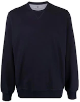 Brunello Cucinelli FW22 Blue Solid Color Crewneck Pullover Sweatshirt M0T359073G-C6134 Brunello Cucinelli FW22 Blue Solid Color Crewneck Pullover Sweatshirt M0T359073G-C6134