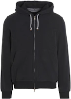 Brunello Cucinelli FW22 Gray Hoodie Zip-Up Jacket Long Sleeve Sweater MTU149069G-C8127 Brunello Cucinelli FW22 Gray Hoodie Zip-Up Jacket Long Sleeve Sweater MTU149069G-C8127