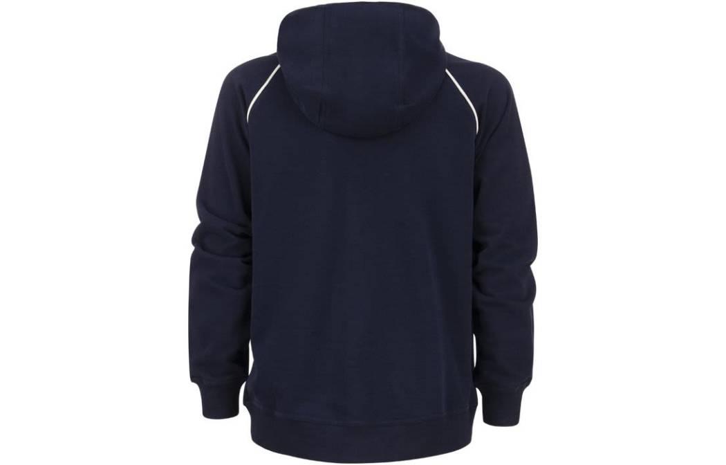 Lookbook ブルネロクチネリ FW22 ロゴ刺繍パーカー ネイビーブルースウェットシャツ MTU143109G-CU948