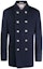 Buy Brunello Cucinelli FW23 Mantel Kasual Double-Breasted Biru. MY4407008D-C007