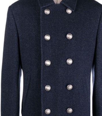 Brunello Cucinelli FW23 Mantel Kasual Double-Breasted Biru. MY4407008D-C007 Shop Brunello Cucinelli FW23 Mantel Kasual Double-Breasted Biru. MY4407008D-C007