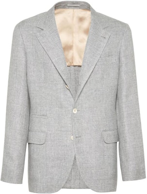 Brunello Cucinelli FW23 灰色單排扣長袖西裝外套 MW4827BTD-C1001 Buy Brunello Cucinelli FW23 灰色單排扣長袖西裝外套 MW4827BTD-C1001