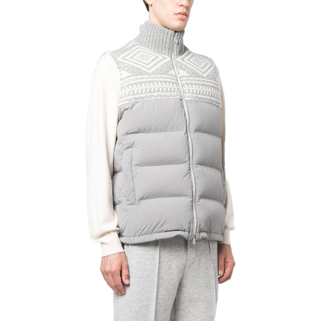 Purchase ブルネロクチネリ FW23 キルティングパターンジッパーカジュアルベスト MM4031943-CRK52