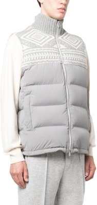 ブルネロクチネリ FW23 キルティングパターンジッパーカジュアルベスト MM4031943-CRK52 Purchase ブルネロクチネリ FW23 キルティングパターンジッパーカジュアルベスト MM4031943-CRK52