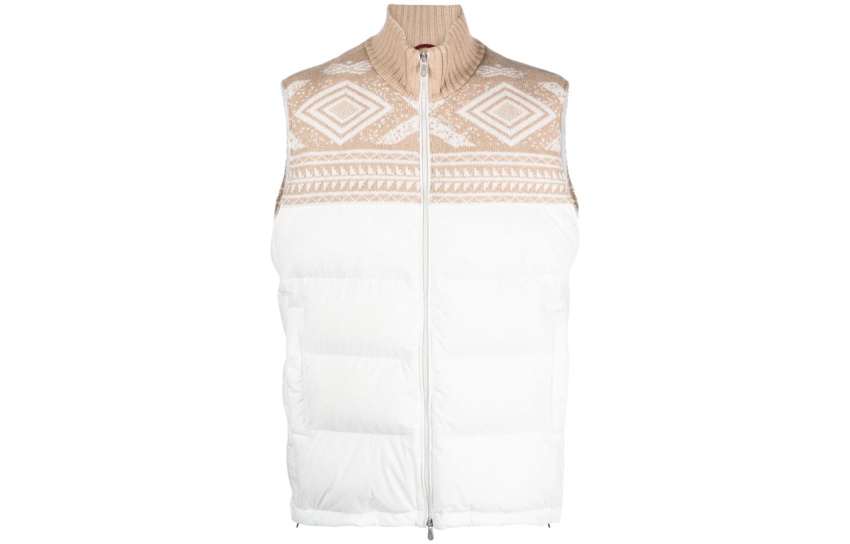 Details for ブルネロクチネリ FW23 キルティングパターンジッパーカジュアルベスト MM4031943-CRK52