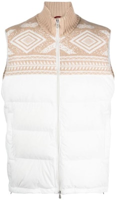 ブルネロクチネリ FW23 キルティングパターンジッパーカジュアルベスト MM4031943-CRK52 Details for ブルネロクチネリ FW23 キルティングパターンジッパーカジュアルベスト MM4031943-CRK52