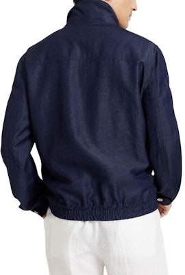 Brunello Cucinelli FW23 雙拉鍊藍色休閒外套 MB4046205-C189 Shop Brunello Cucinelli FW23 雙拉鍊藍色休閒外套 MB4046205-C189