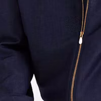 Details for Brunello Cucinelli FW23 雙拉鍊藍色休閒外套 MB4046205-C189